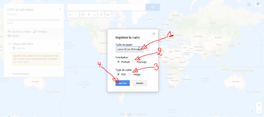 Comment télécharger gratuitement la carte du monde