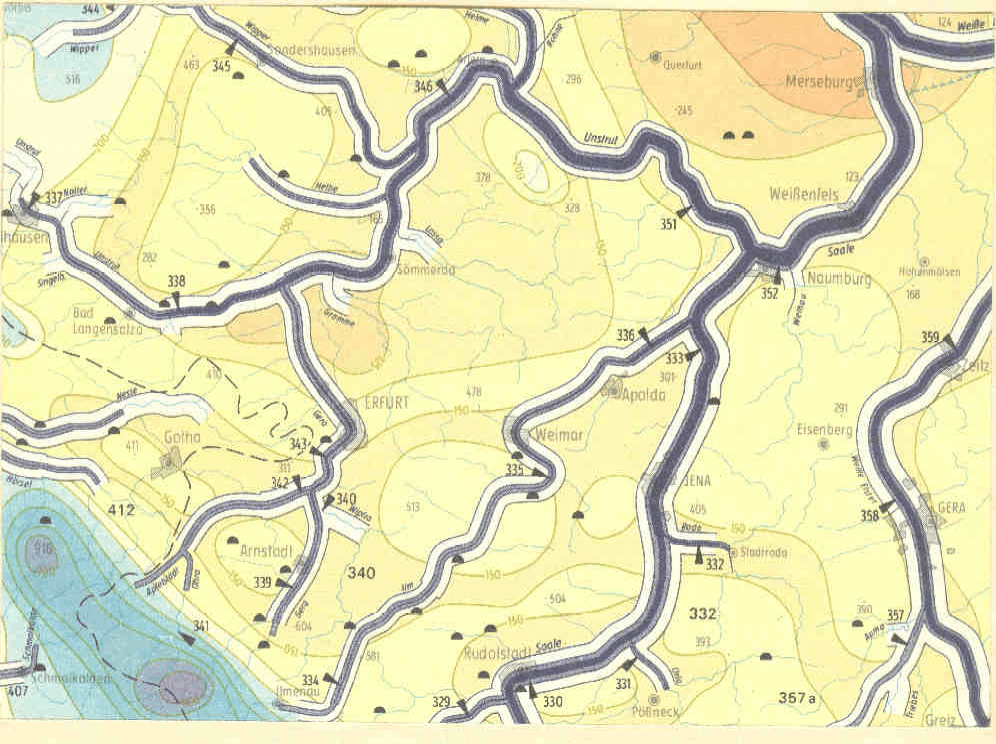 Carte hydrographique (produite pour le manuel de l’ACI) 