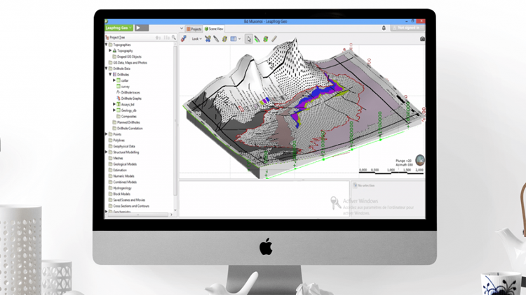 Leapfrog geo 5.X : Geological modelling